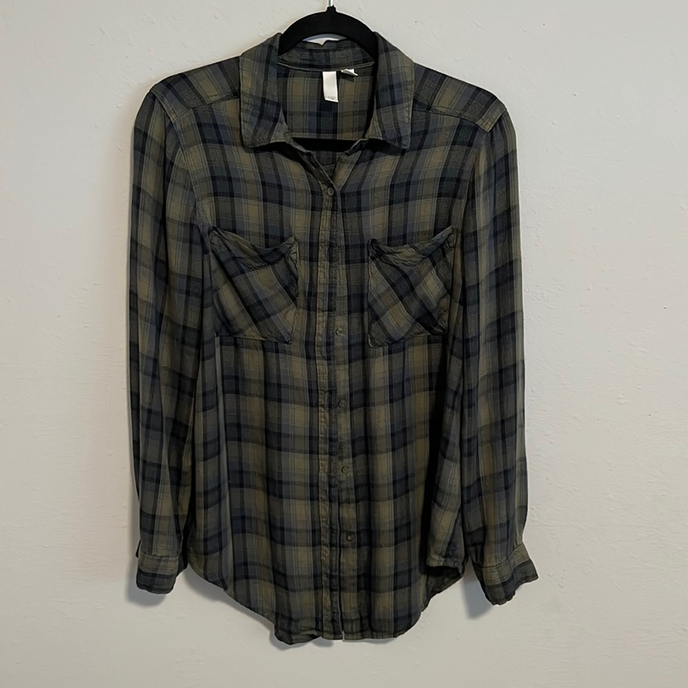 BP. Plaid Button Up - Size Small
